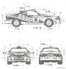 Hasegawa 20466 Toyota Celica Turbo 4WD Grifone 1994 San Remo Rally 1/24